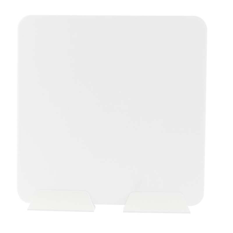 Sneeze Protection Counter and Desk Dedicated, Freestanding White