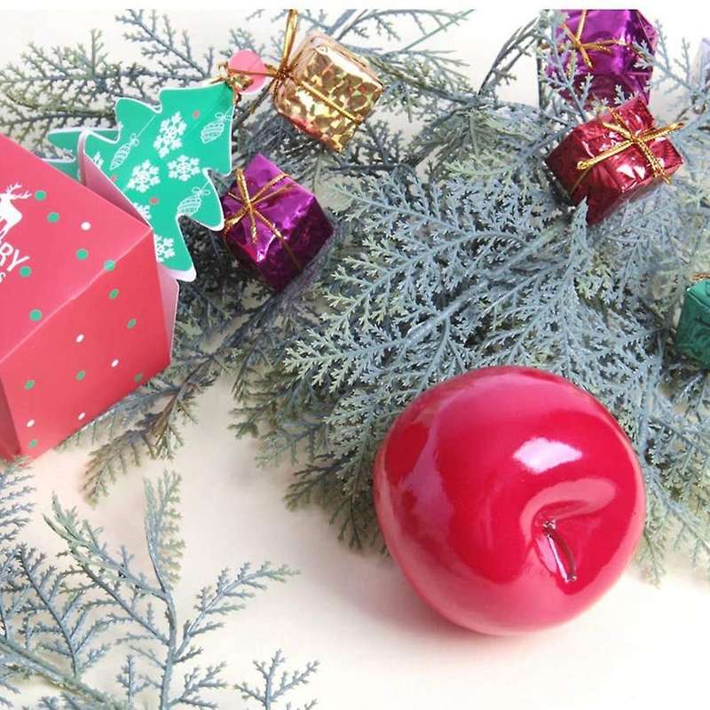 40 Pcs Artificial Cedar Sprigs Faux Cedar Branches Diy for Christmas
