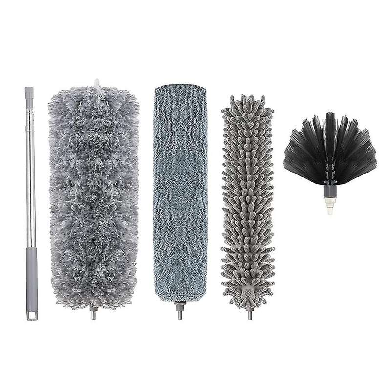 Microfiber Duster with Extension Pole,for Cleaning Ceiling Fan,blinds