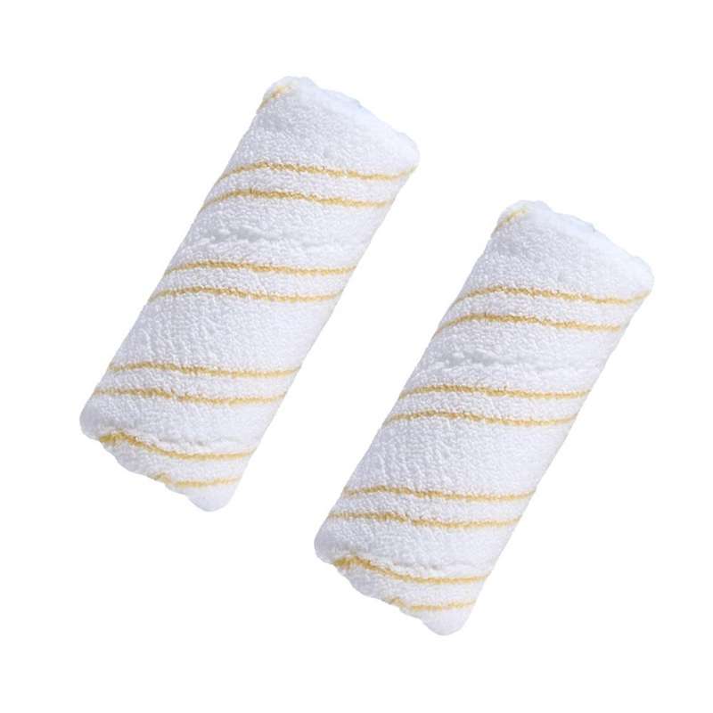4pcs Set Of Rollers for Karcher Electric Floor Cleaner,white + Gray