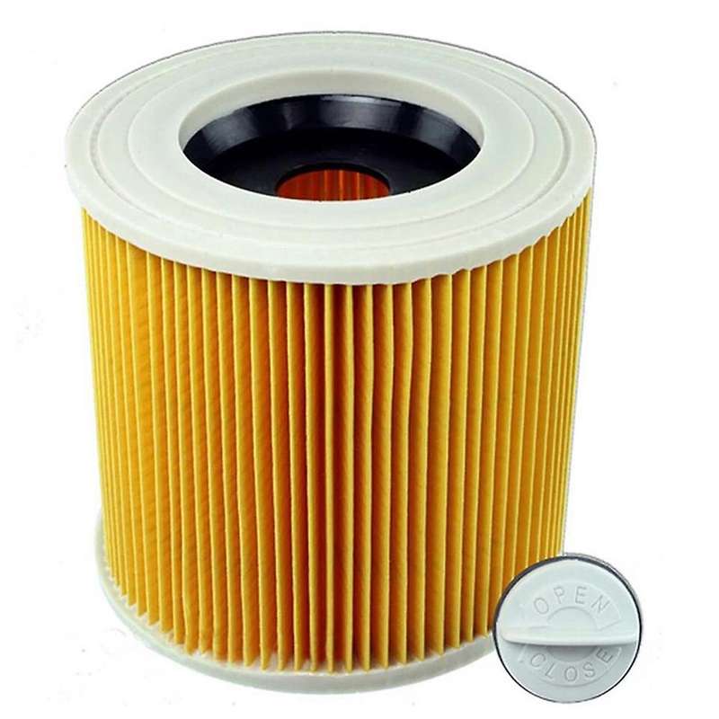 3 Pcs Cartridge Filter for Karcher Vacuum Cleaner Wd3 Premium
