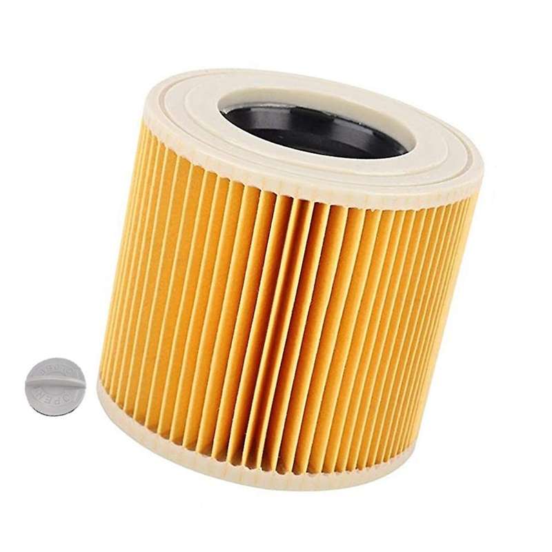 3 Pcs Cartridge Filter for Karcher Vacuum Cleaner Wd3 Premium