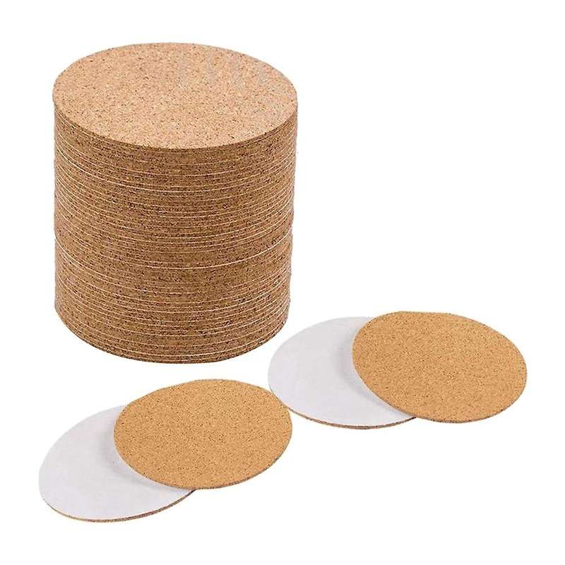 Self-adhesive Cork Coasters,cork Mats Backing Sheets for Coasters