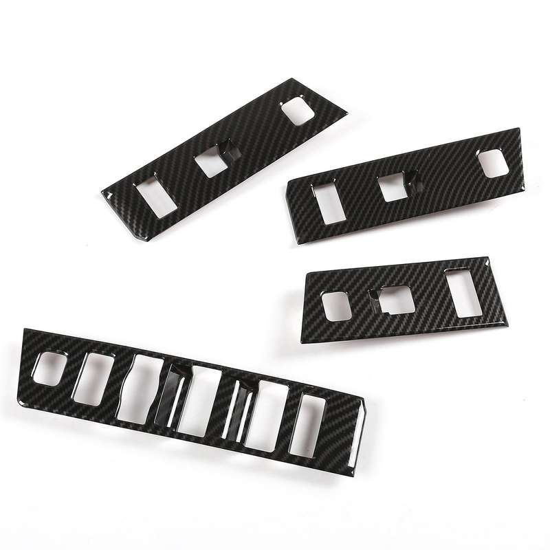 For Land Rover Aurora 2021 Door Window Glass Lift Switch Trim 4pcs