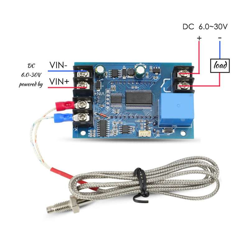Wifi Remote High Temperature Digital Thermostat -99-999 Degrees