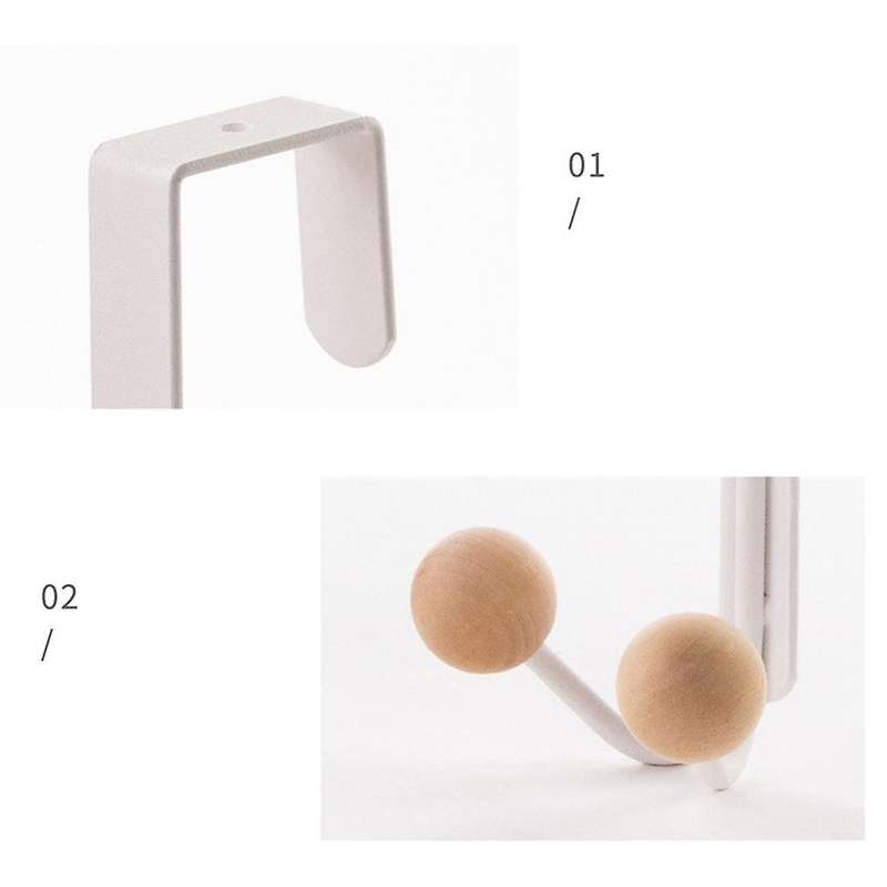 Door Back Hook Kitchen Cabinet Towel Holder Multi-layer Household B