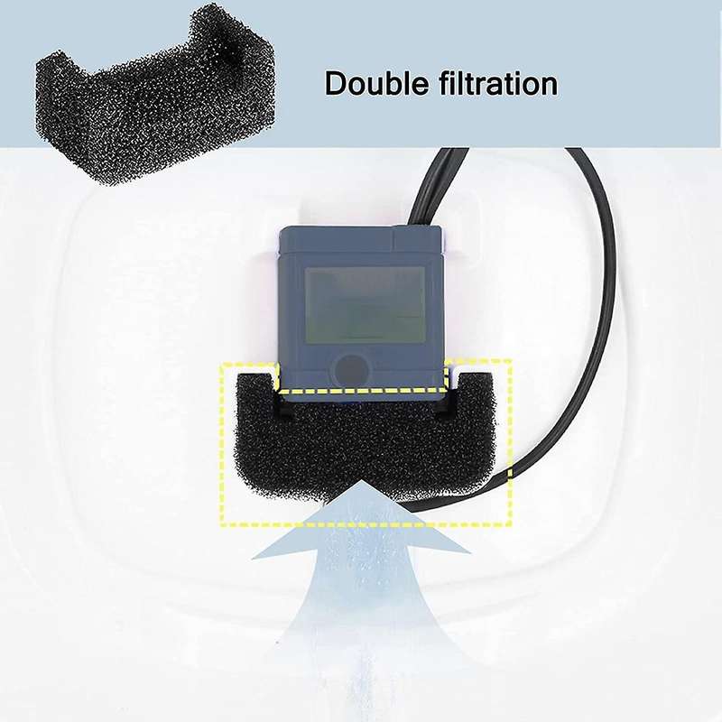 16pcs Cat Dog Pet Filter 4 Filter Elements for Square Water Dispenser