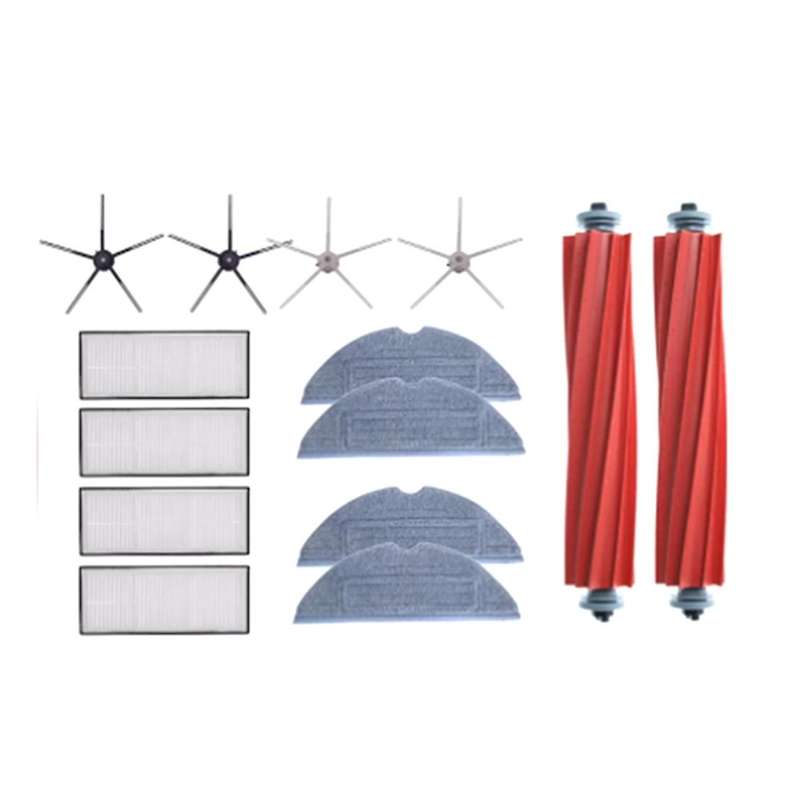 1 Set Main Side Brush Mop Water Tank Trash Can for Roborock S7 S60