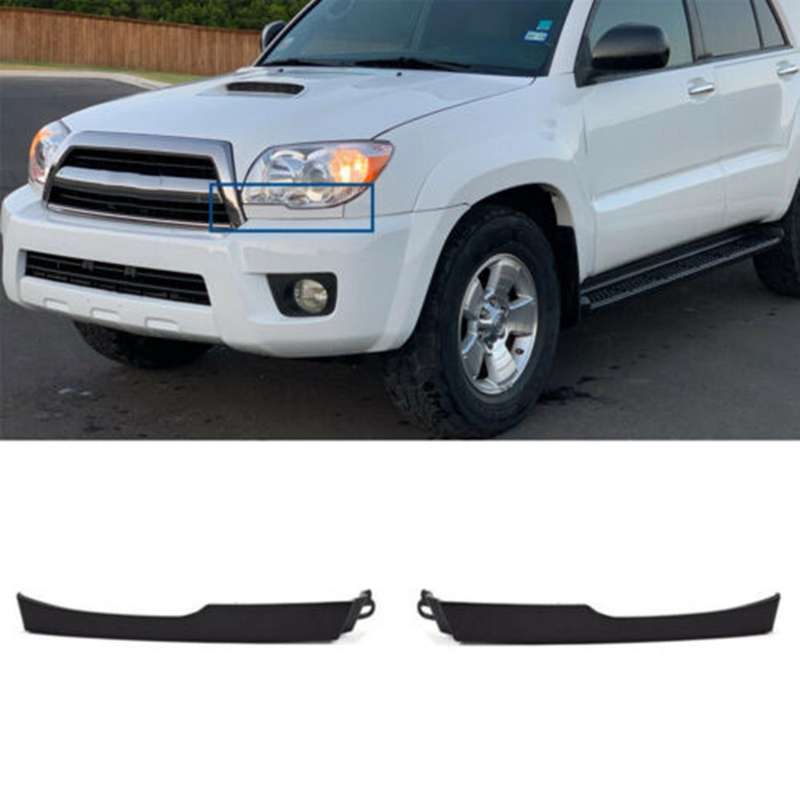 Car Front Bumper Grille Headlight Weather Strip Trim Ring