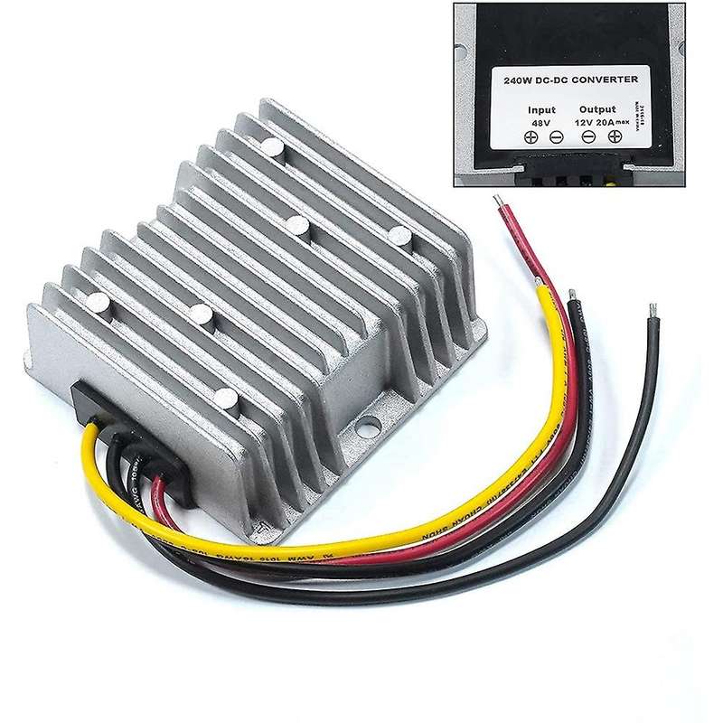 Dc Converter Dc 48v Step Down to 12v 20a 240w for Golf Cart Club