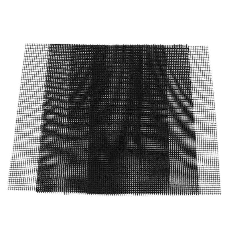 8 Pcs Non Stick Bbq Grill Mesh Reusable Ptfe 40 X 33cm