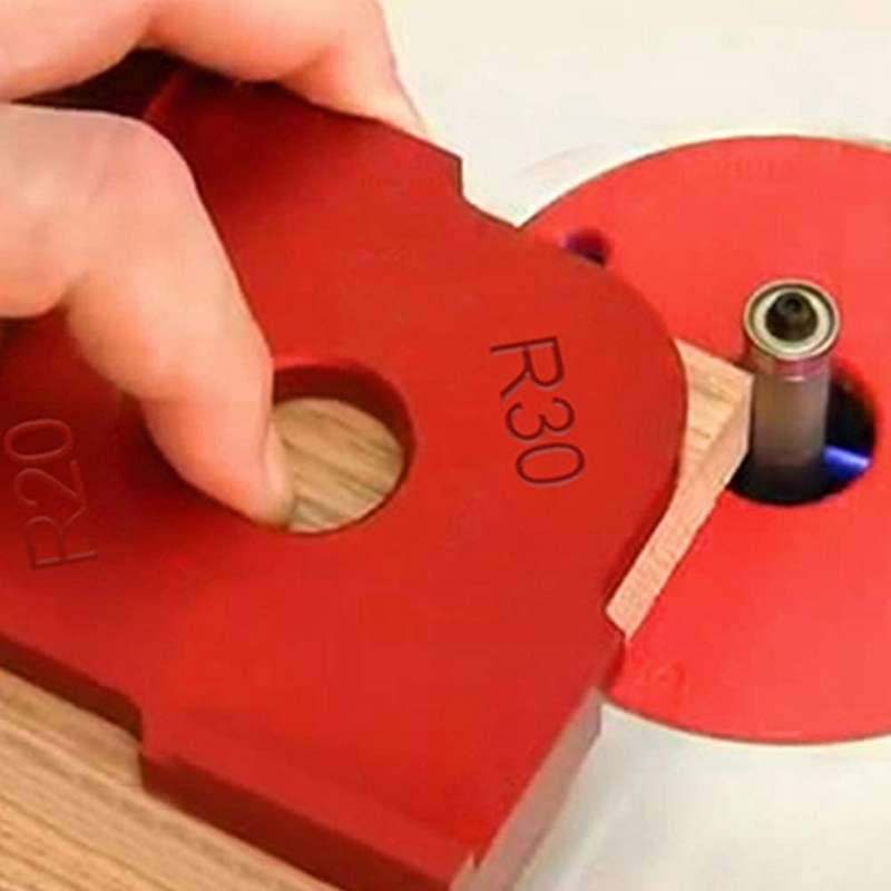 Aluminum Alloy Radius Jig Router Templates, Radius Quick-jig