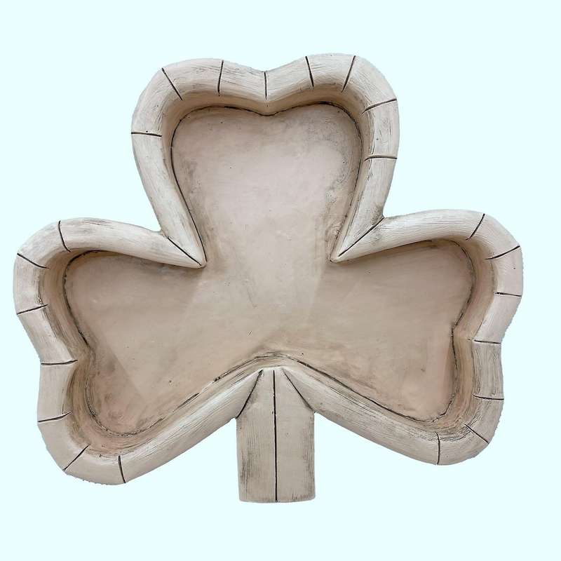 Animal Clover Model Decor Resin Flower Pot Imitation Wood Flowerpots