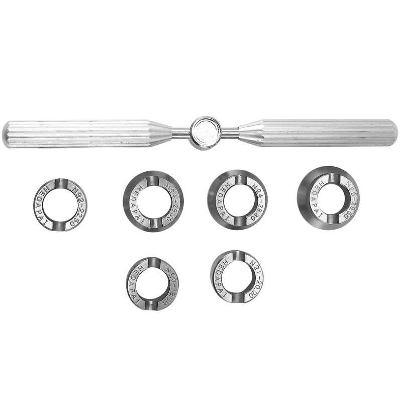 7pcs Professional Opener Watch Rear Case Opener Kit