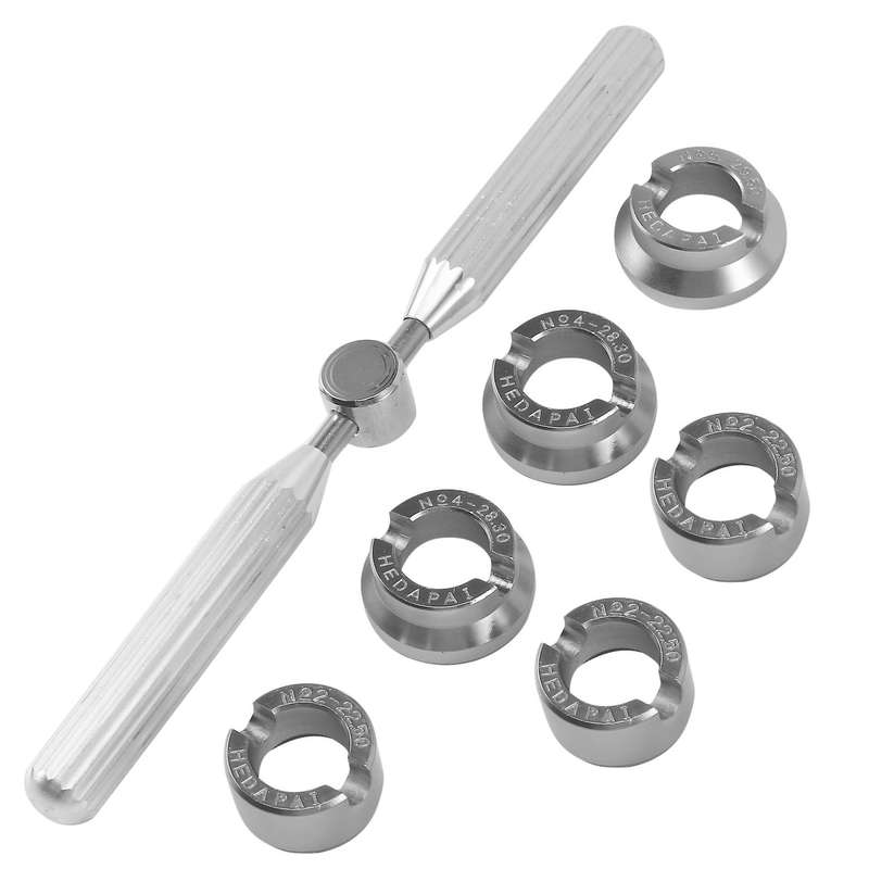 7pcs Professional Opener Watch Rear Case Opener Kit