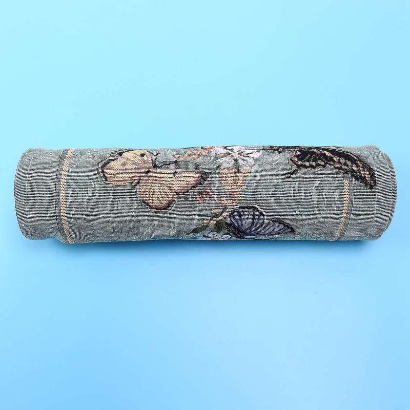 Vintage Butterfly Flower Rustic Table Runner 33x180cm Home Decoration