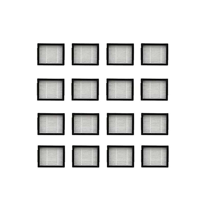 16 Pcs for Replacement Parts Filters E6 Robot Vacuum Cleaner Kit