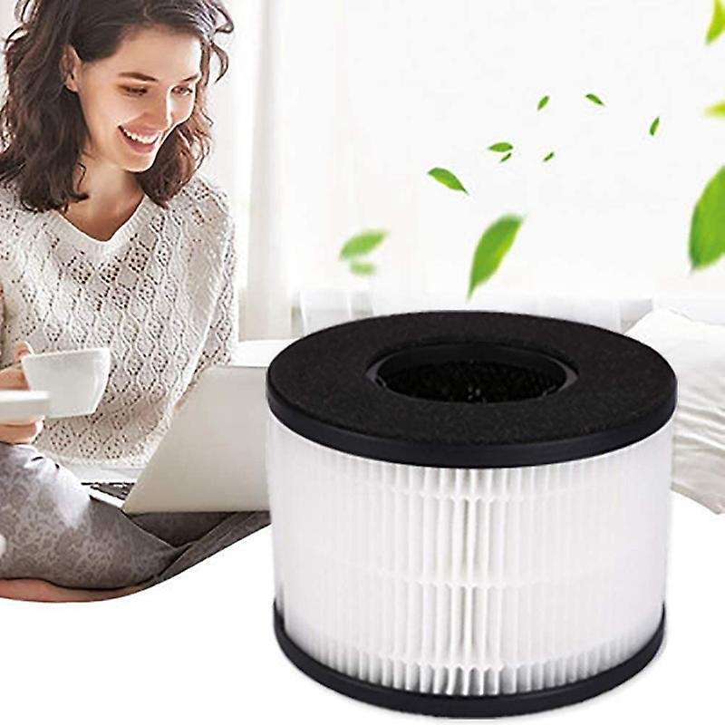 2 Pcs 3 In 1 True Hepa Filter Elements,for Partu Bs-03 Air Purifier