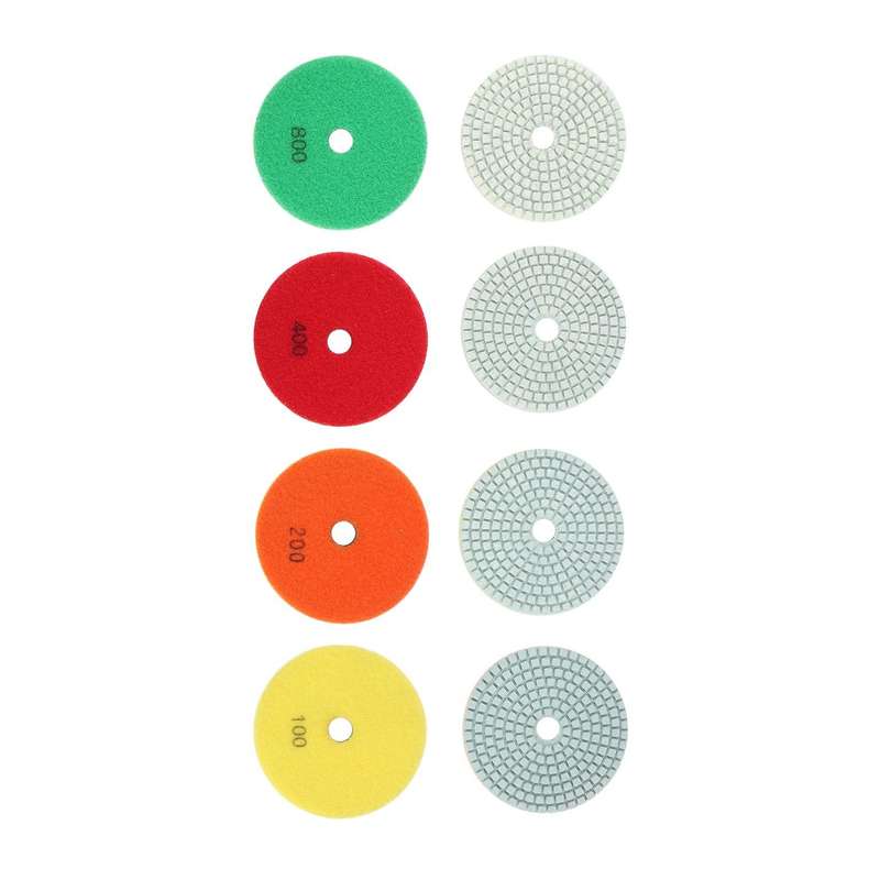 12pcs Abrasive Tools Wet Dry Diamond Polishing Pads Sanding Disc
