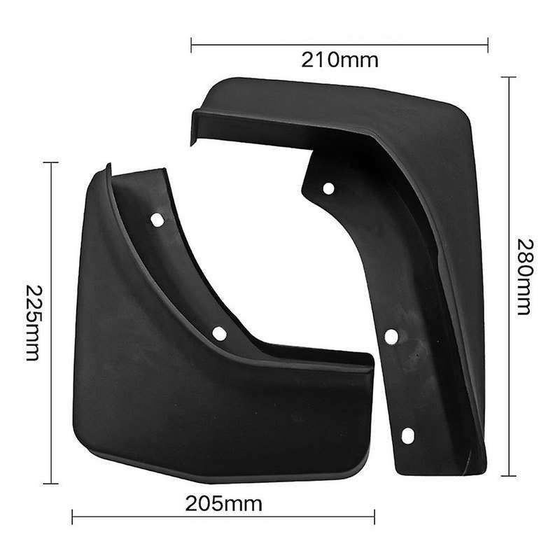 Car Mudflaps for Chery Tiggo2/3x 2016-2020 Mudguard Car Accessories