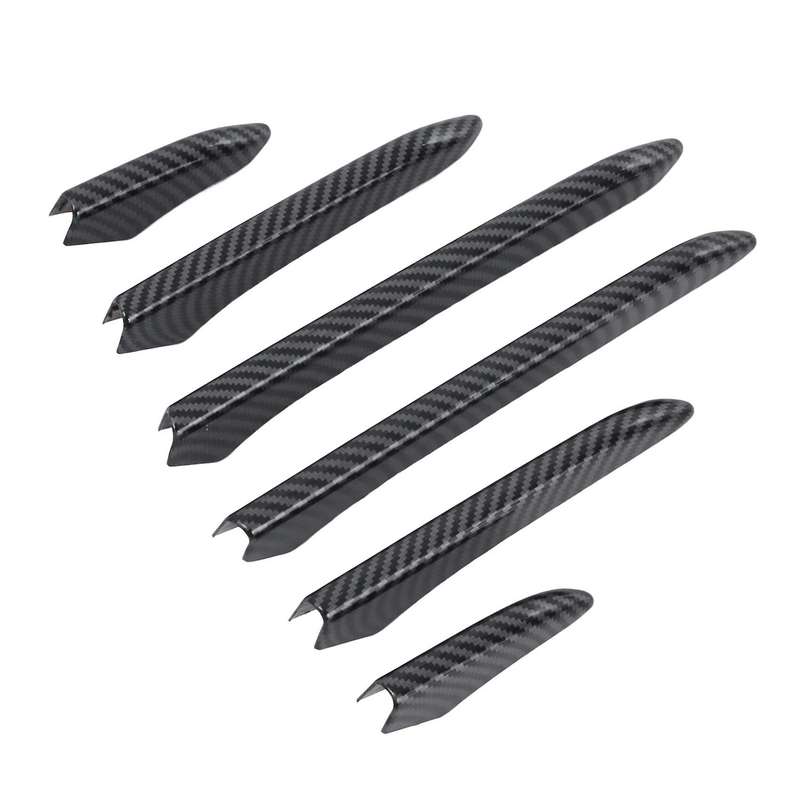 6pcs Car Front Fog Light Eyebrow Strip Cover for Id.4x Id4x 2022