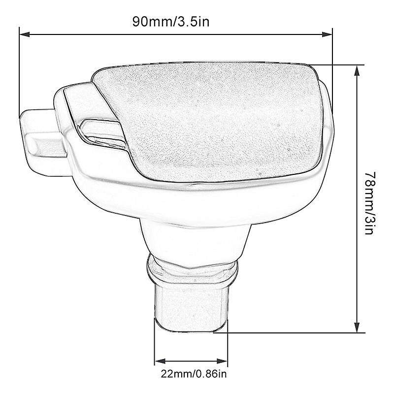 Car Automatic Gear Shift Knob for Hyundai Ix35 Ix25 Mistra Tucson 1