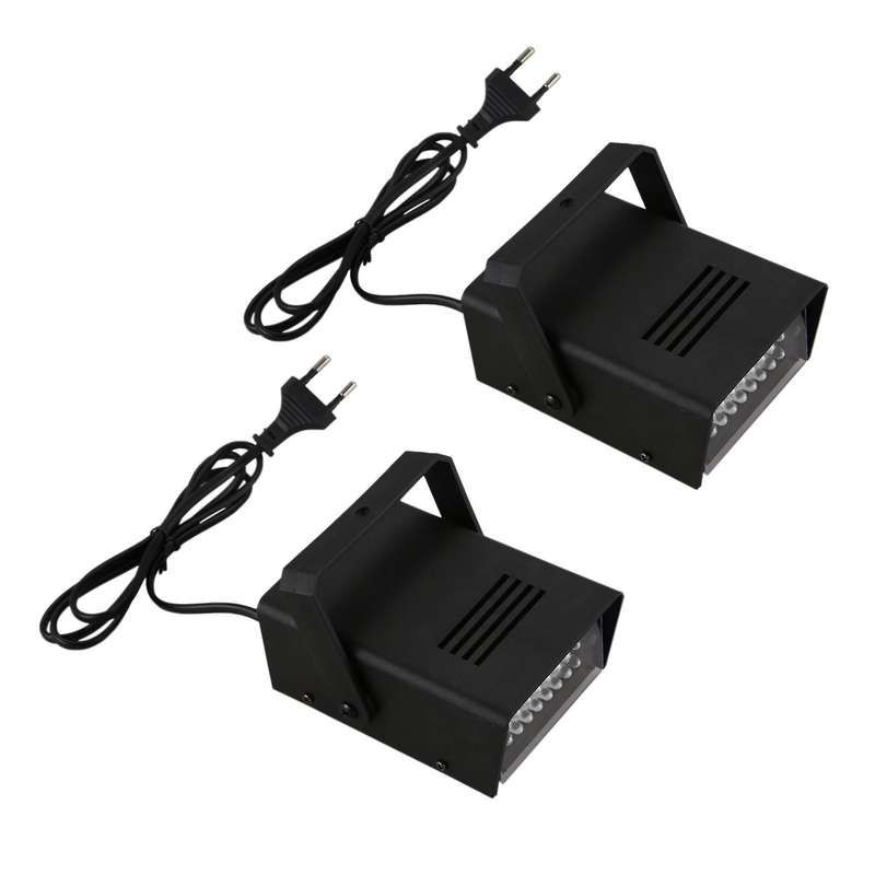 Led Strobe Blitzer Weiss Licht Effekt Ac 100-240v Disco Buehne