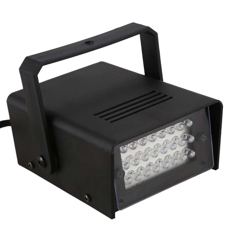 Led Strobe Blitzer Weiss Licht Effekt Ac 100-240v Disco Buehne