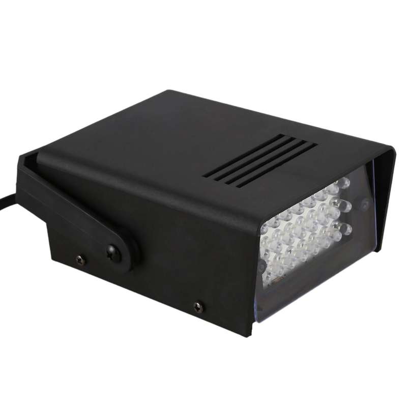 Led Strobe Blitzer Weiss Licht Effekt Ac 100-240v Disco Buehne