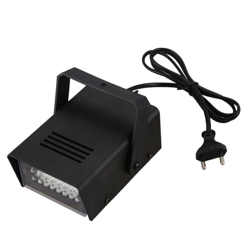 Led Strobe Blitzer Weiss Licht Effekt Ac 100-240v Disco Buehne