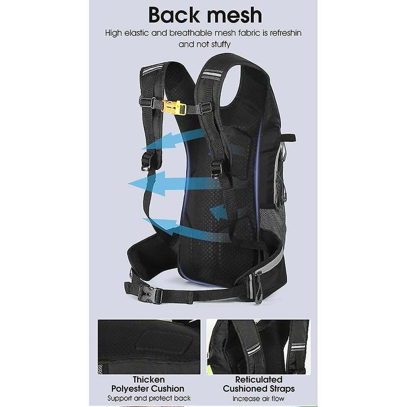 West Biking Bicycle Backpack 16l Capacity Cycling Storage Bag,green