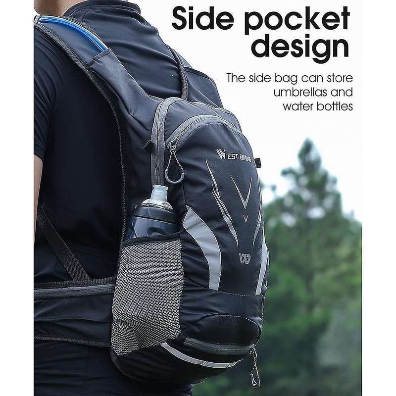 West Biking Bicycle Backpack 16l Capacity Cycling Storage Bag,green