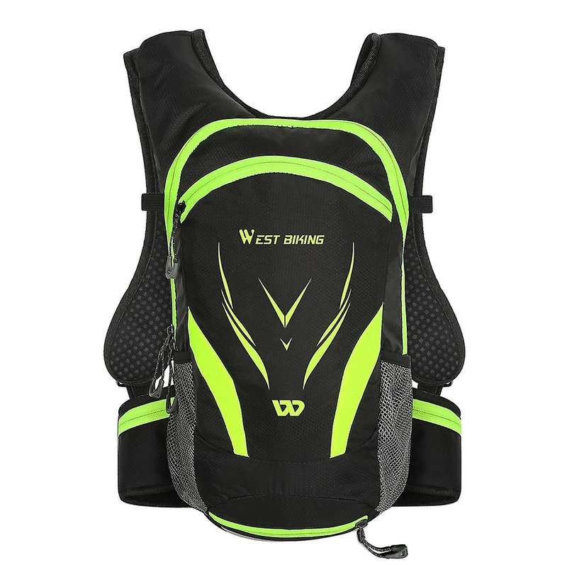 West Biking Bicycle Backpack 16l Capacity Cycling Storage Bag,green