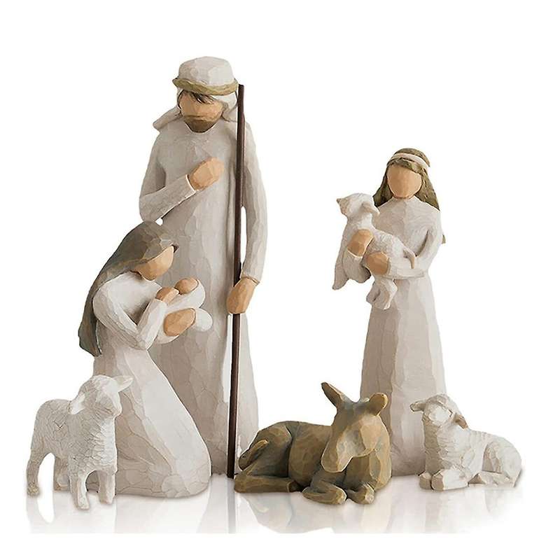 Jesus Series Statue Easter Decoration Resin Handicraft Statue Gift