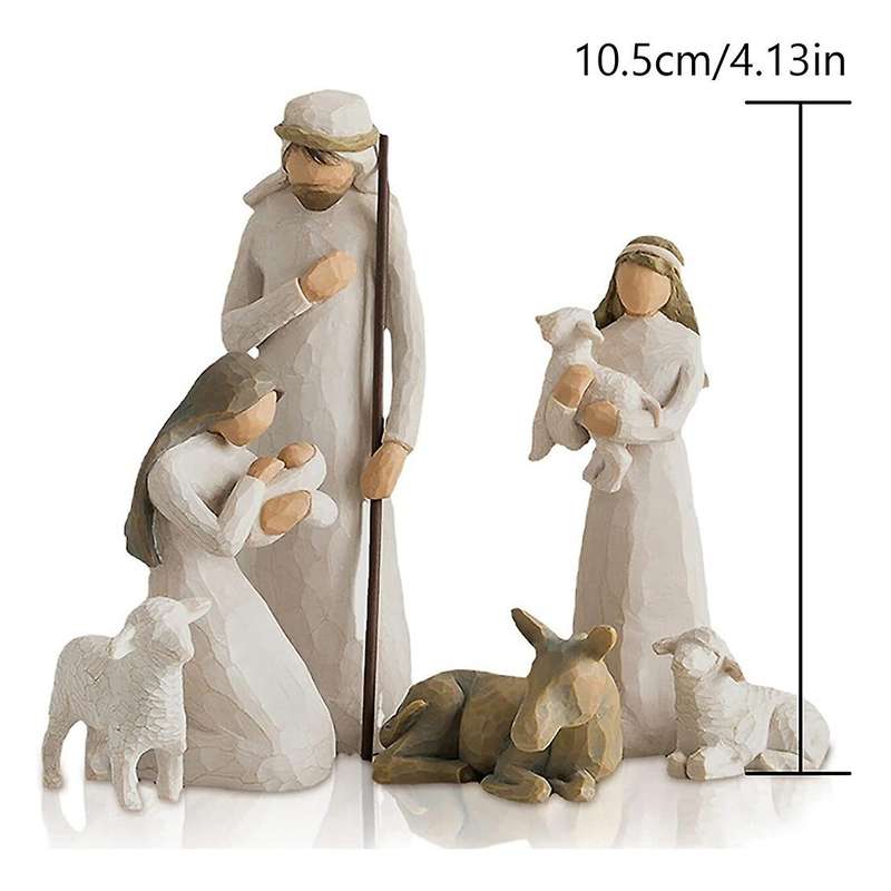 Jesus Series Statue Easter Decoration Resin Handicraft Statue Gift