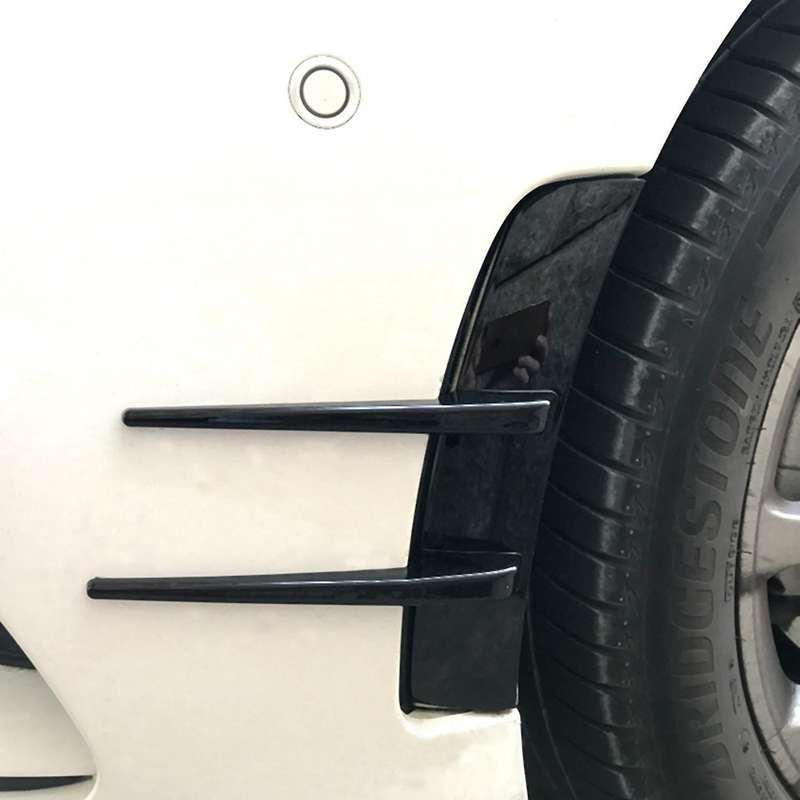 Car Bumper Wind Knife for Mercedes Benz A Class A180(black)
