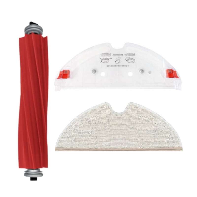 3pcs for Roborock T8 / Q7 Max / Max+ Main Brush Mop Cloth Mop Holder