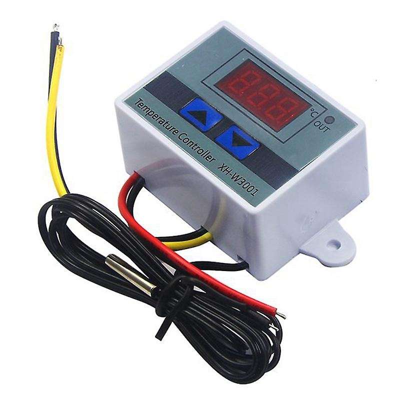 5pcs Ac Digital Led Temperature Controller for Incubator Ntc Sensor