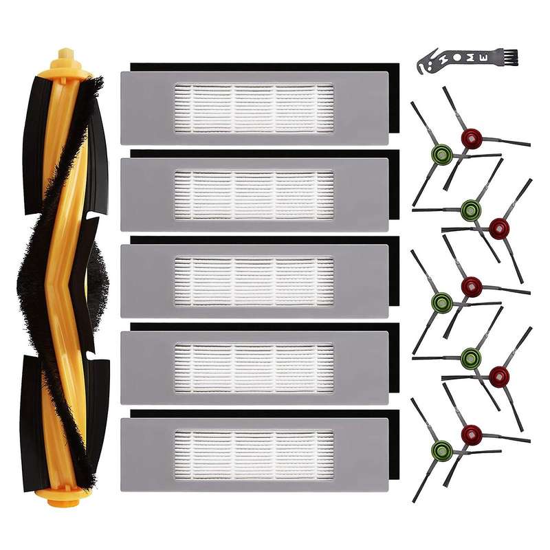 17pcs for Ecovacs Deebot Ozmo Vacuum Cleaner Accessories