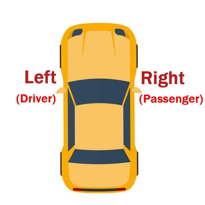 Right Rearview Mirror Side Lamp Indicator Flashing Lights Fog Lamp