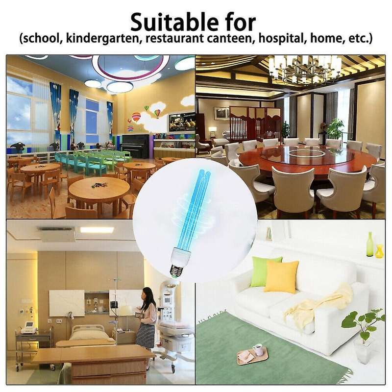 E27 Uv Disinfection Lights 20w High Ozone Uv Ultraviolet 220v Lamp