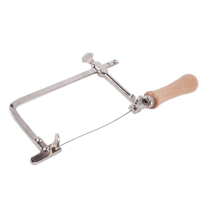 2x Professional Bow Wooden Handle Of Jewelry Saw Frame Hand Tools