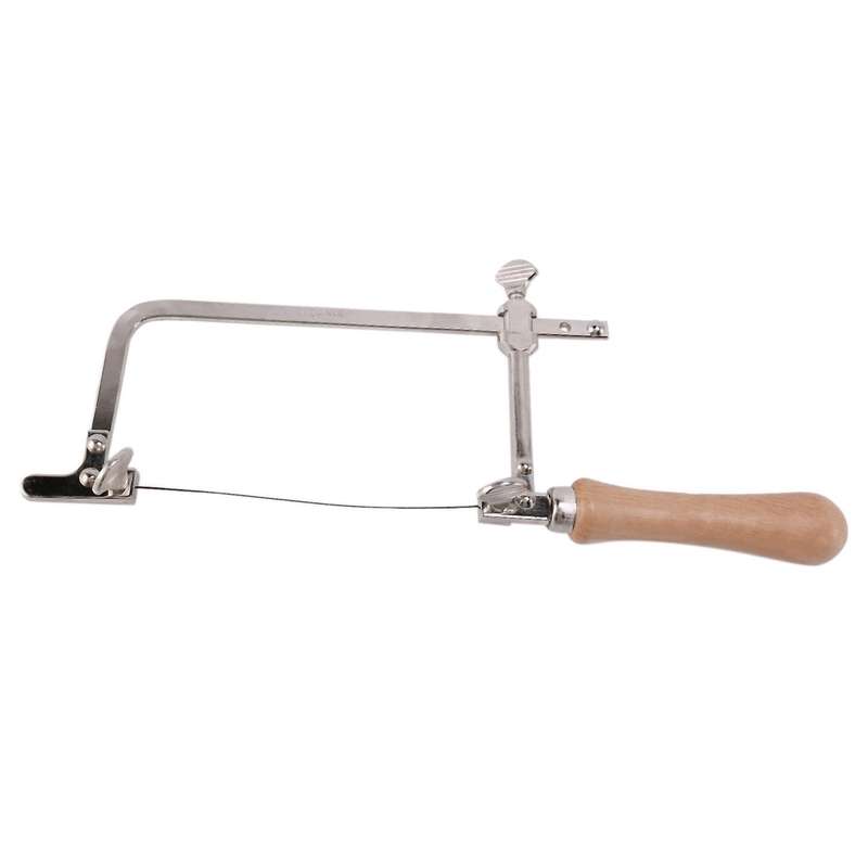 2x Professional Bow Wooden Handle Of Jewelry Saw Frame Hand Tools