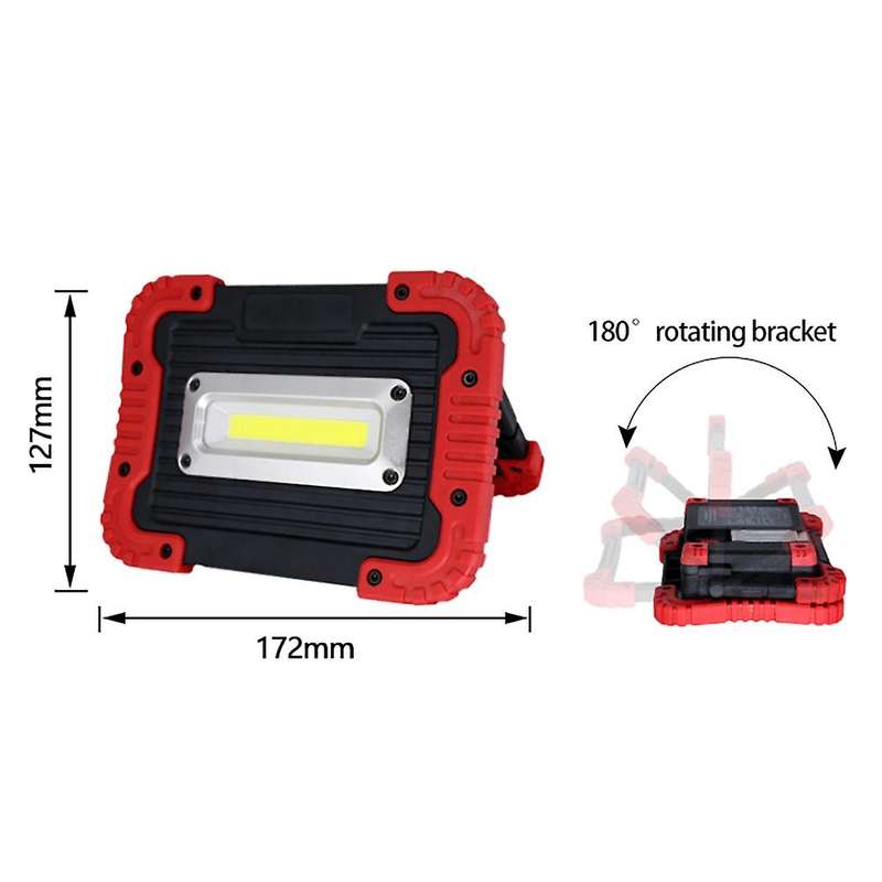 Portable Led Work Light for Outdoor Camping Hiking Emergency Lighting