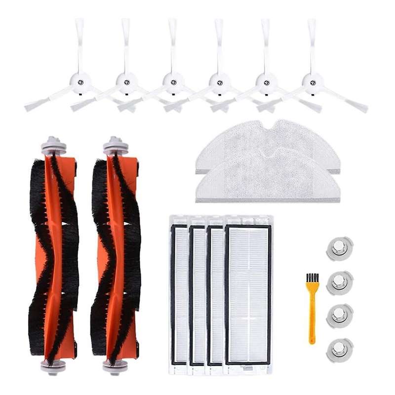 Roller Brush Side Brush Filter for Xiaomi Roborock S50 S51 Robot
