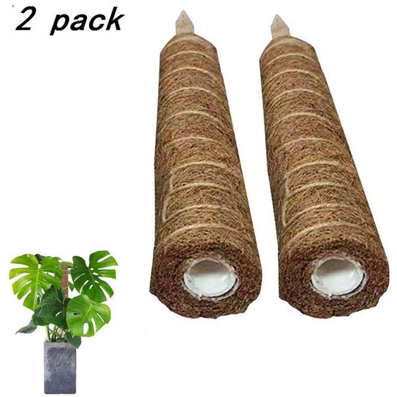 4pcs 17 Inch Coco Coir Totem Poles-supports Indoor Plants
