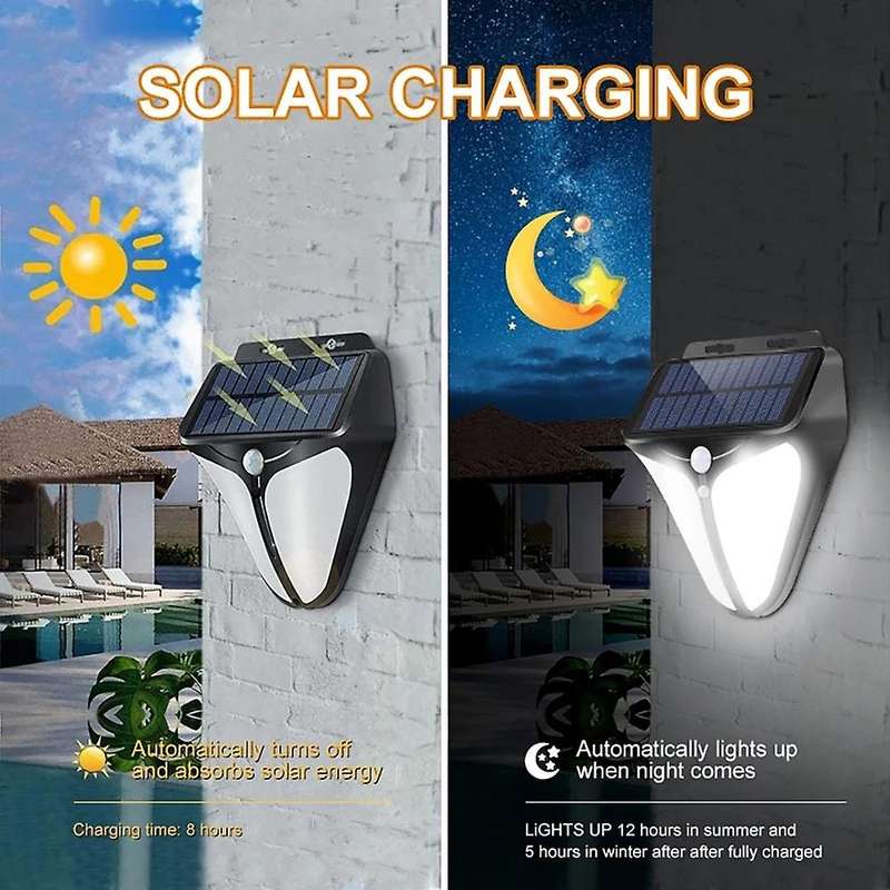 Outdoor Lamp Pir Motion Sensor Solar Powered Waterproof Street Light