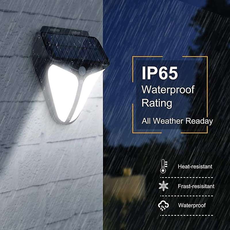 Outdoor Lamp Pir Motion Sensor Solar Powered Waterproof Street Light