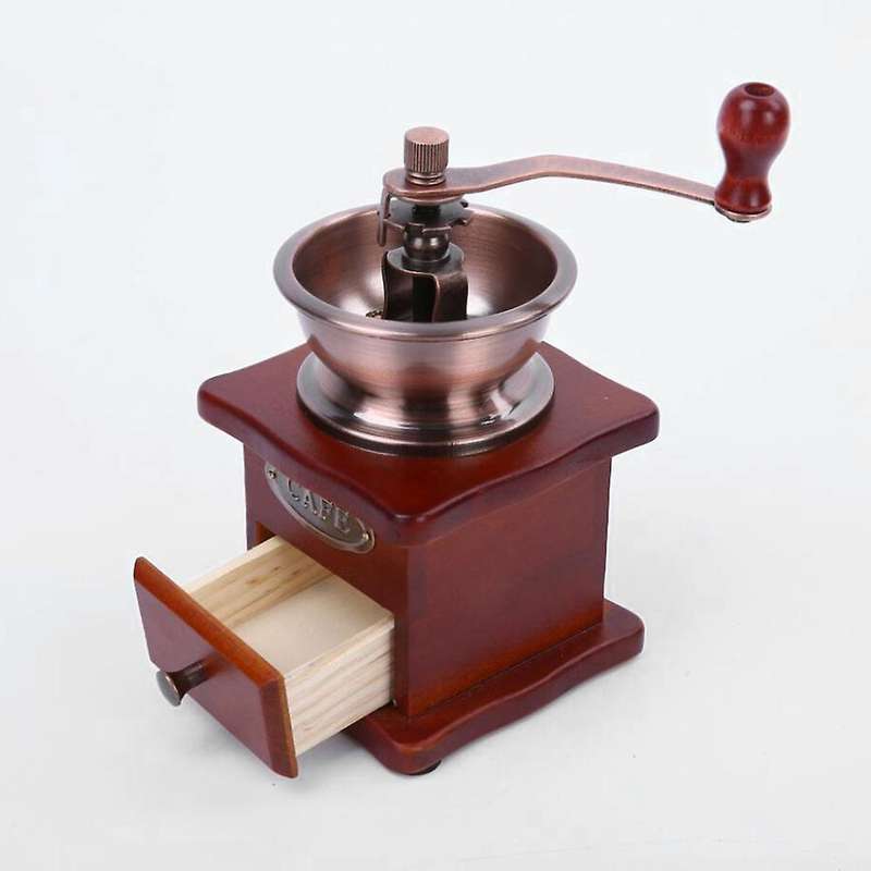 Wooden Coffee Bean Spice Grinder Manual Coffee Grinder Hand Mill