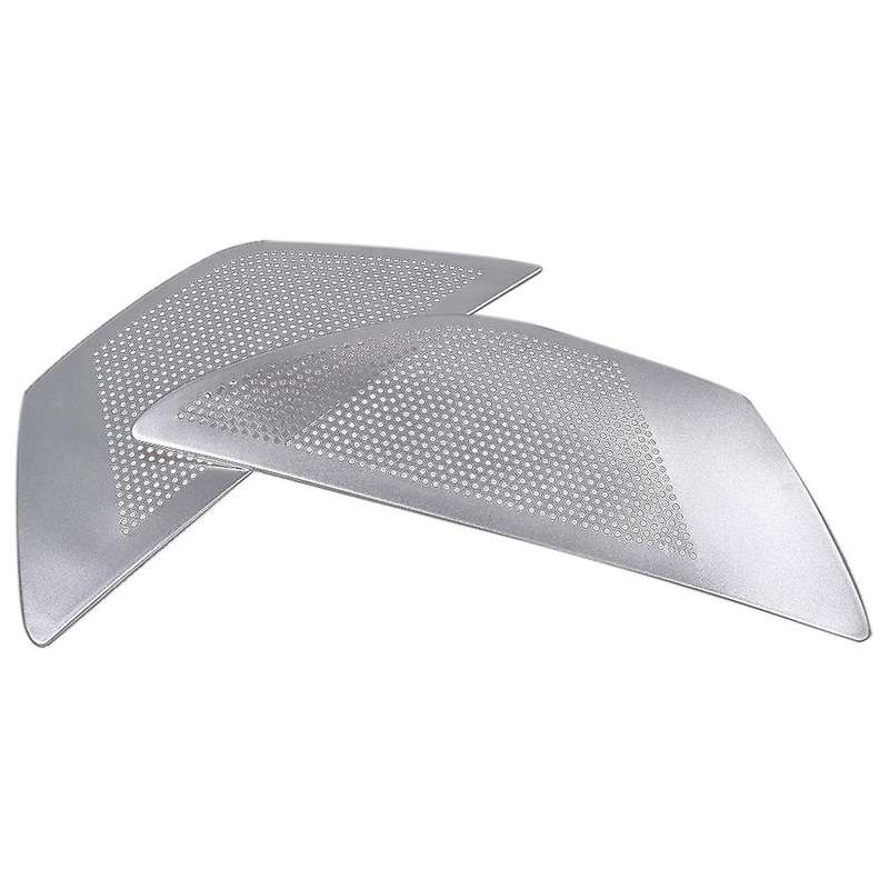 Car Door Stereo Speaker Cover for Bmw 5 Series Aluminum Alloy 2pcs